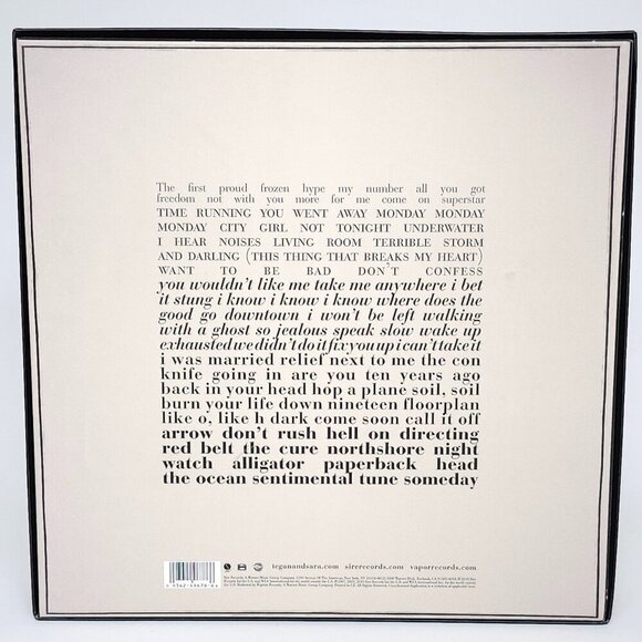 TEGAN AND SARA The Official Vinyl Collection Box Set 2010 6 LP SIGNED - Picture 4 of 6